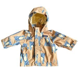Infant Patagonia All Seasons 3-in-1 Rain Jacket Shell Only Size 3-6 months Bear